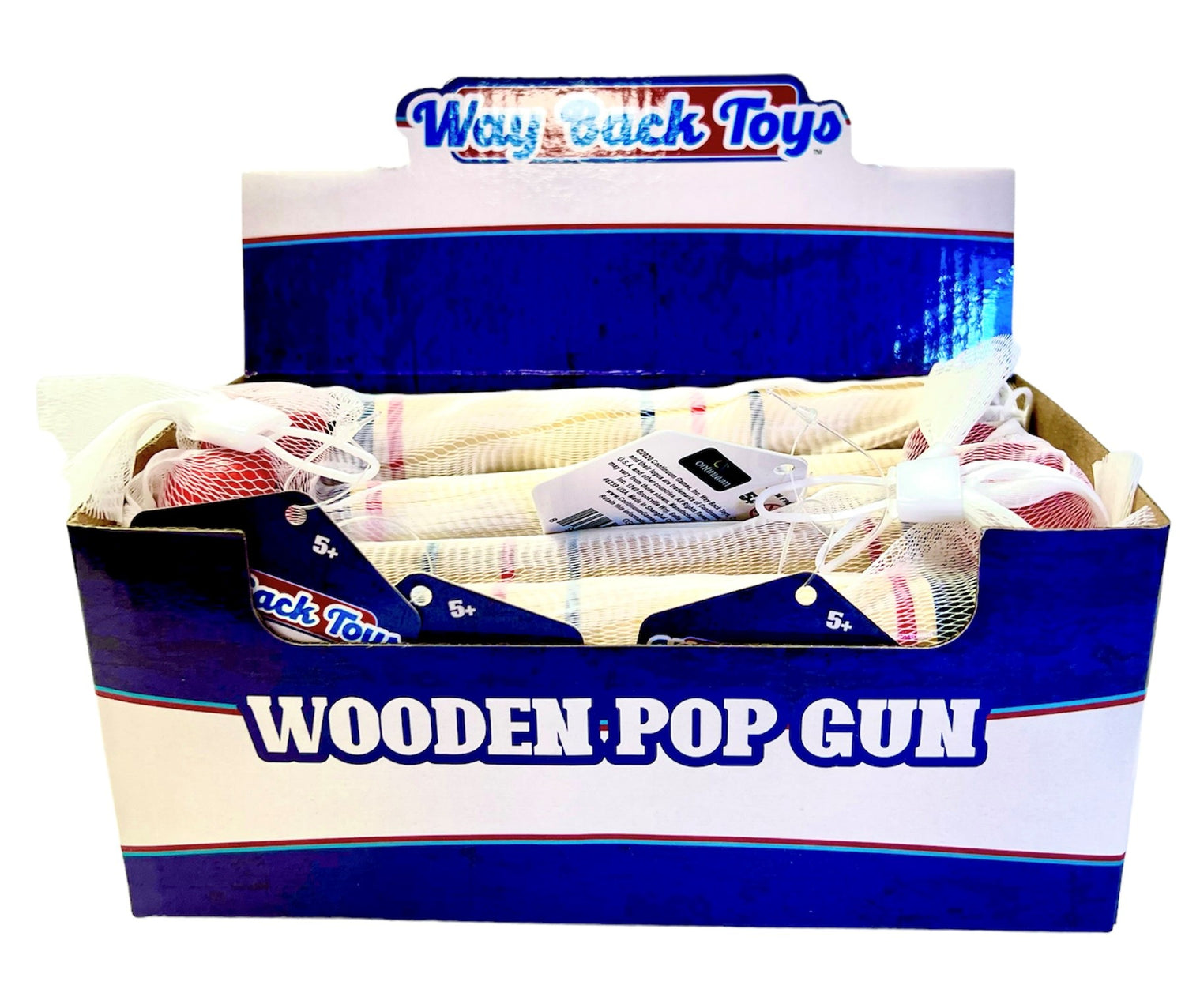 Wooden Pop Gun - Way Back Toys