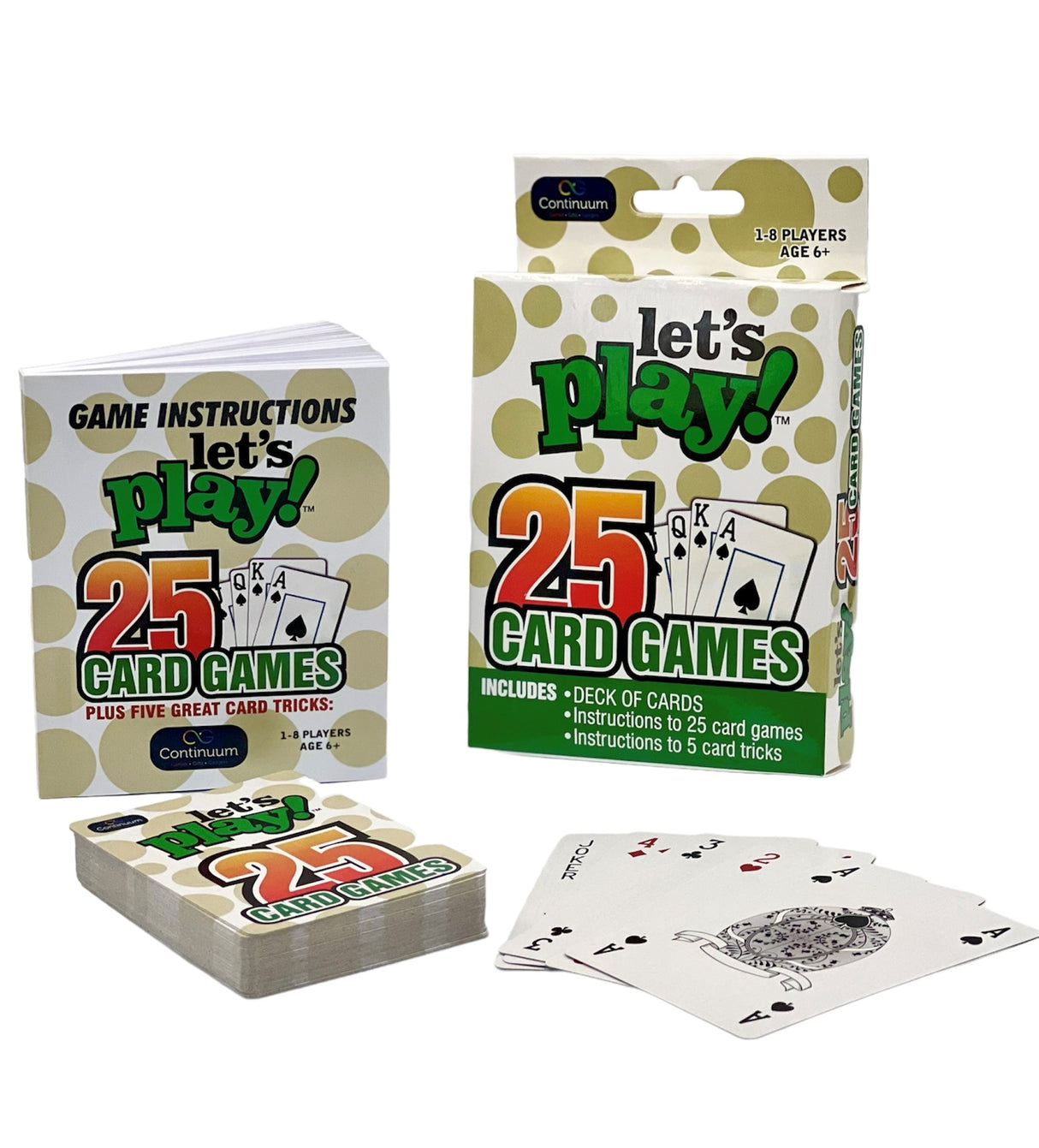 Let's Play 25 Games Cards
