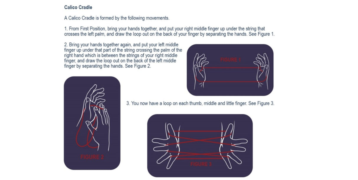 Calico Cradle classic string game