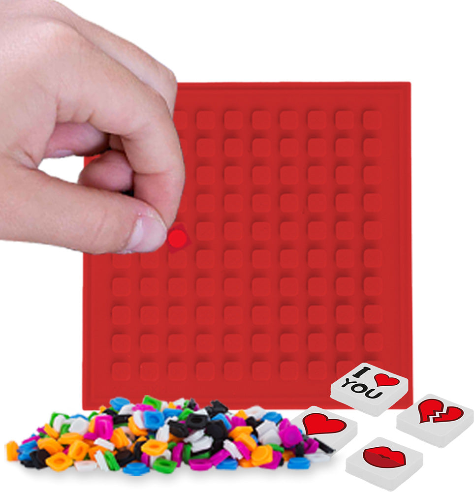 PIXIE CREW Design and Stick Art Board - Red