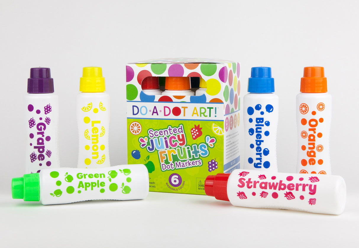 DO-A-DOT ART SCENTED JUICY FRUITS MARKERS