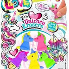 ONE LOVE UNICORN ERASERS