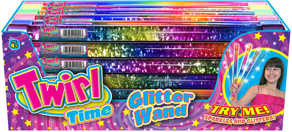 Twirl Time GLITTER WAND PDQ 36