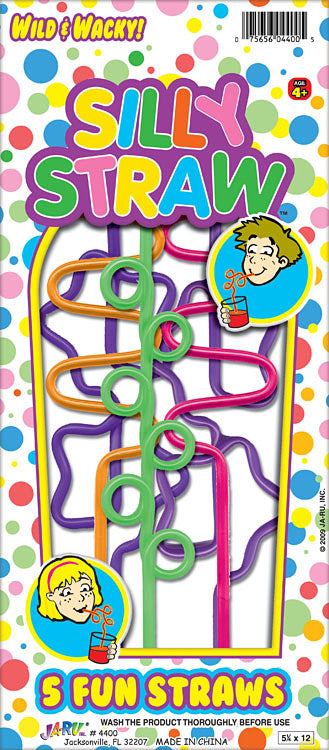 SILLY STRAW 5 PACK