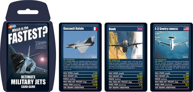 Ultimate Military Jets Top Trumps
