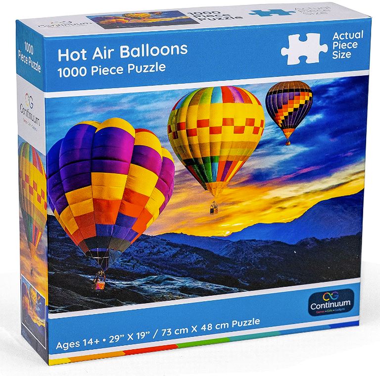 1000 Piece Puzzle - Hot Air Balloons