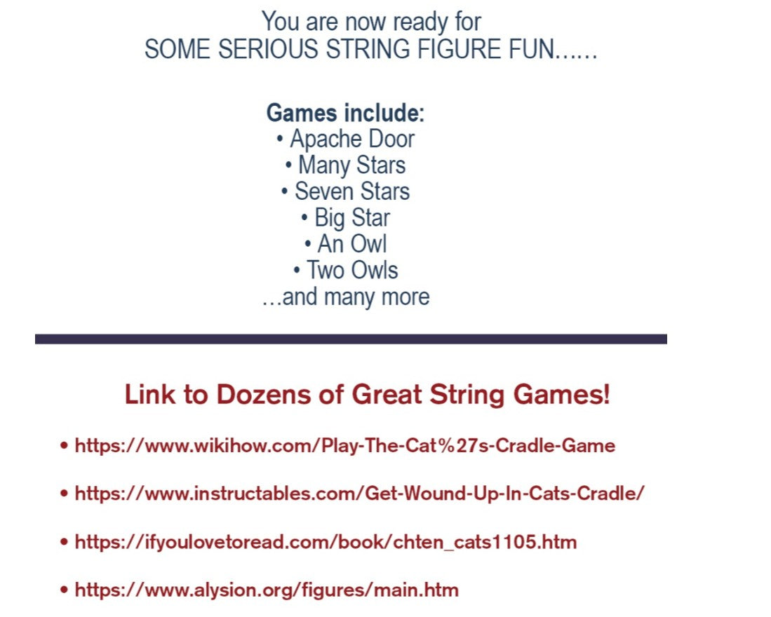 Calico Cradle classic string game