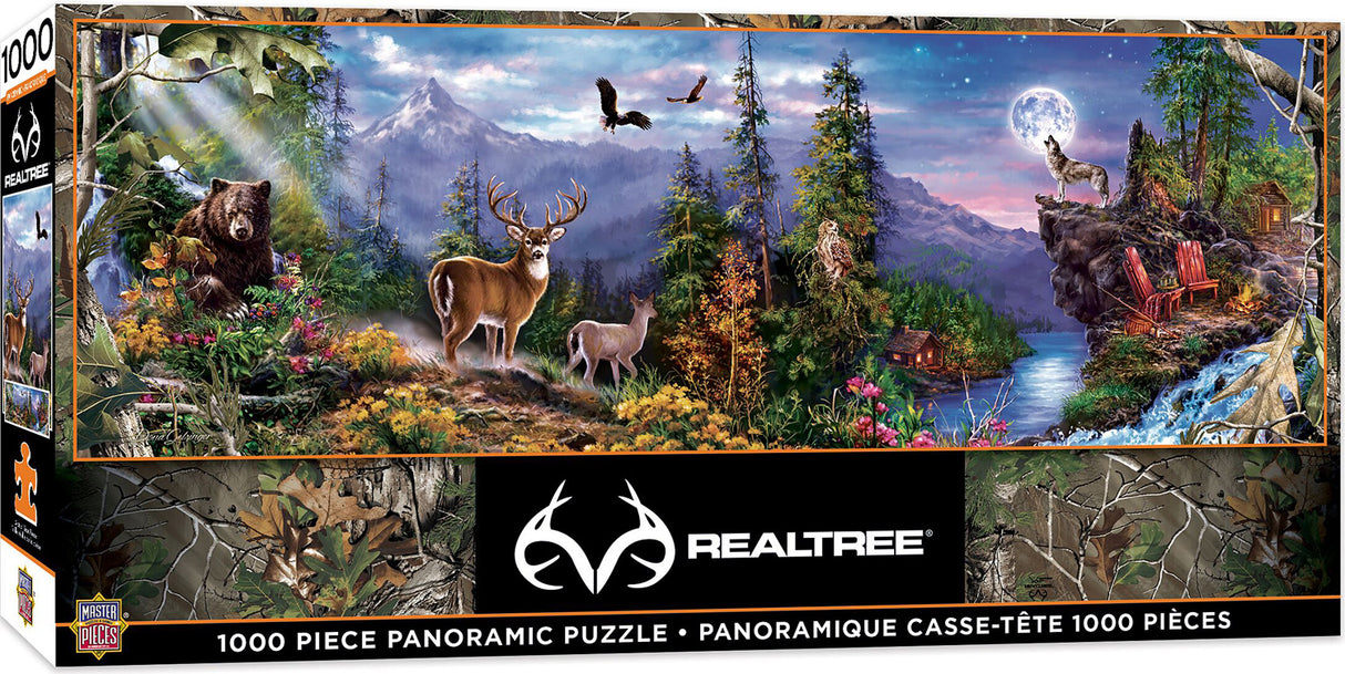 Real Tree - 1000 piece panoramic puzzle
