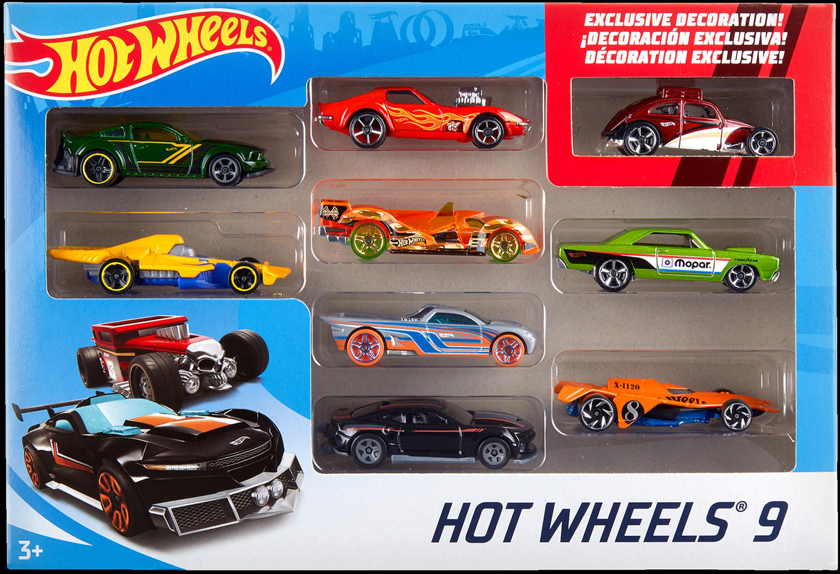 Hot Wheels Basic Car 9 pack