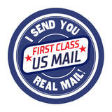 Milo sends real mail by USPS