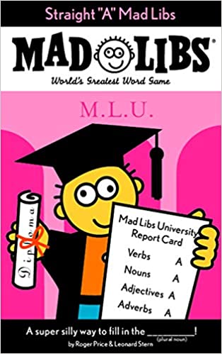 First Day of School Mad Libs