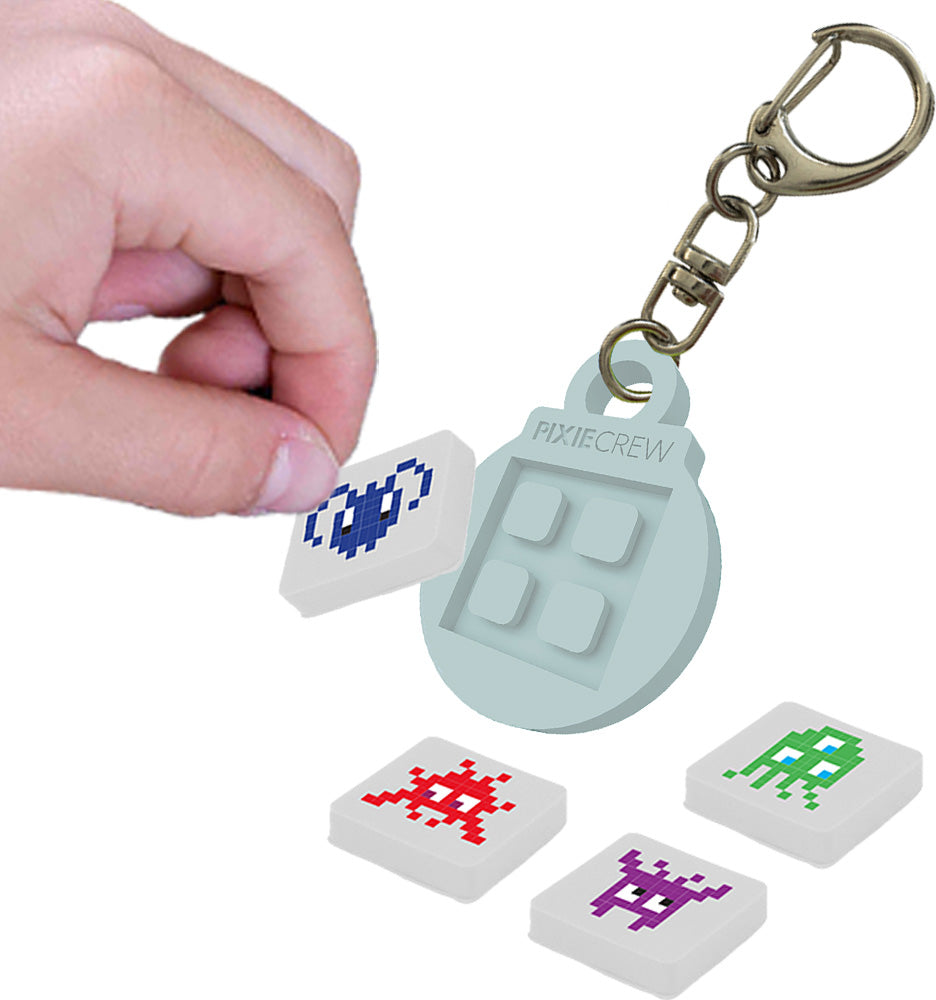 PIXIE CREW Keychain - Grey