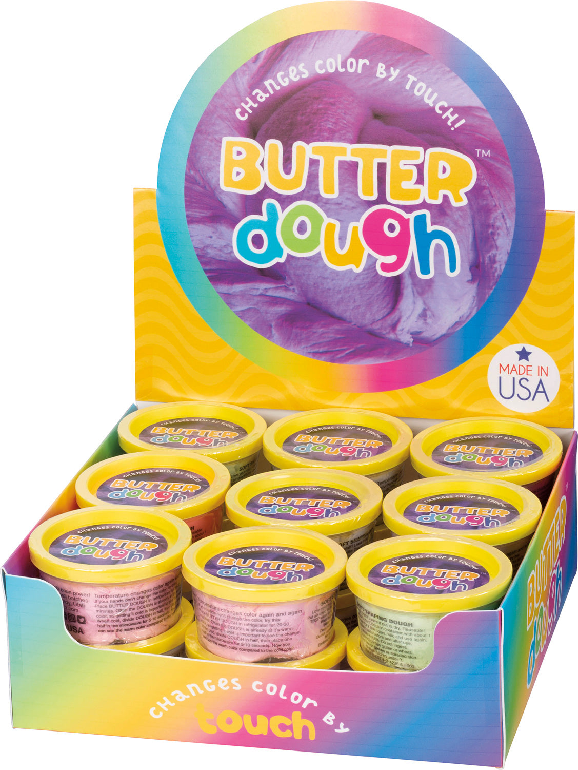 COLOR CHANGE BUTTER DOUGH