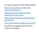 Calico Cradle classic string game
