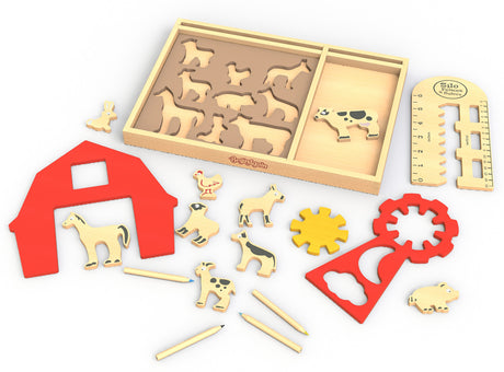 Art on the Farm Stencil Kit