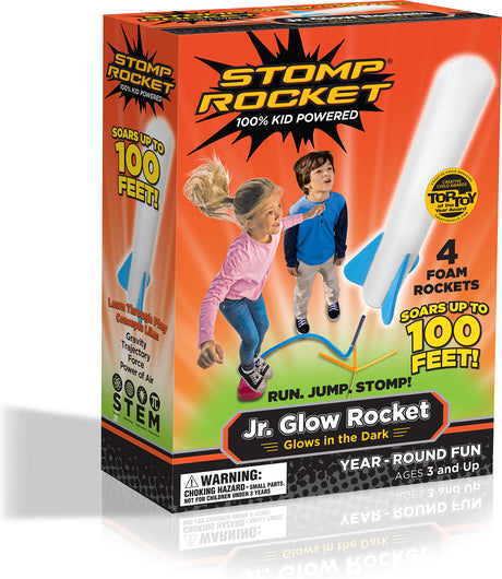 JR Glow Stomp Rocket
