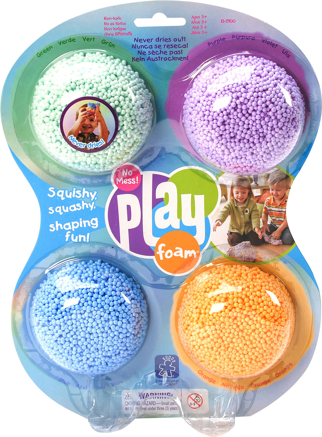 4 PACK CLASSIC PLAYFOAM