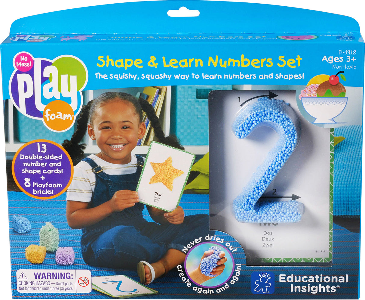 Playfoam® Shape & Learn Numbers Set