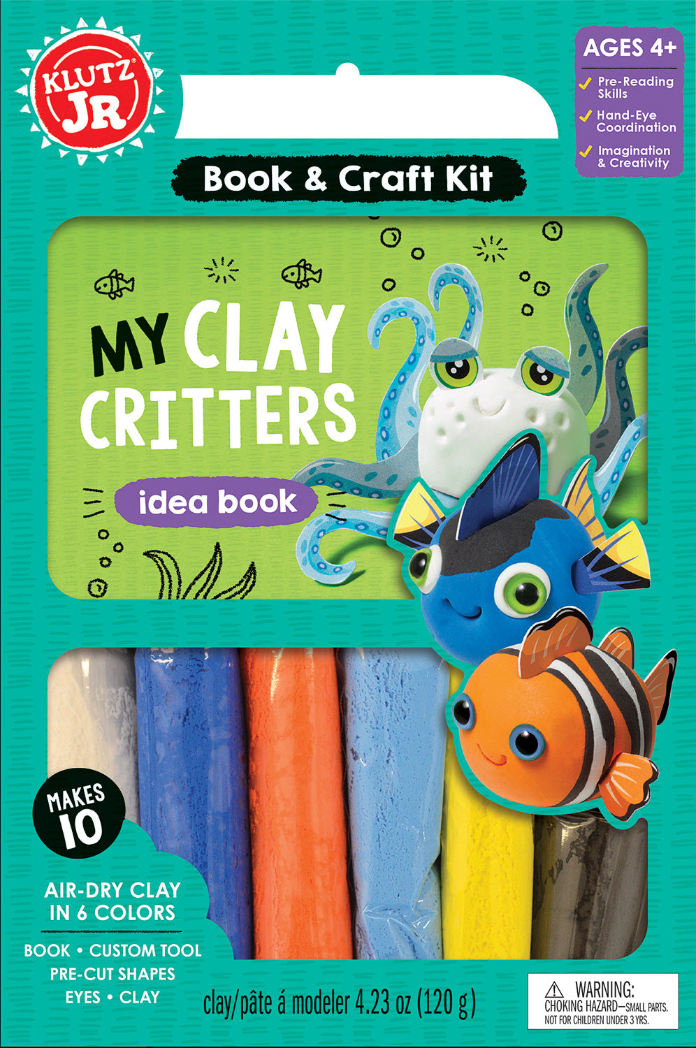 KLUTZ JR. MY CLAY CRITTERS