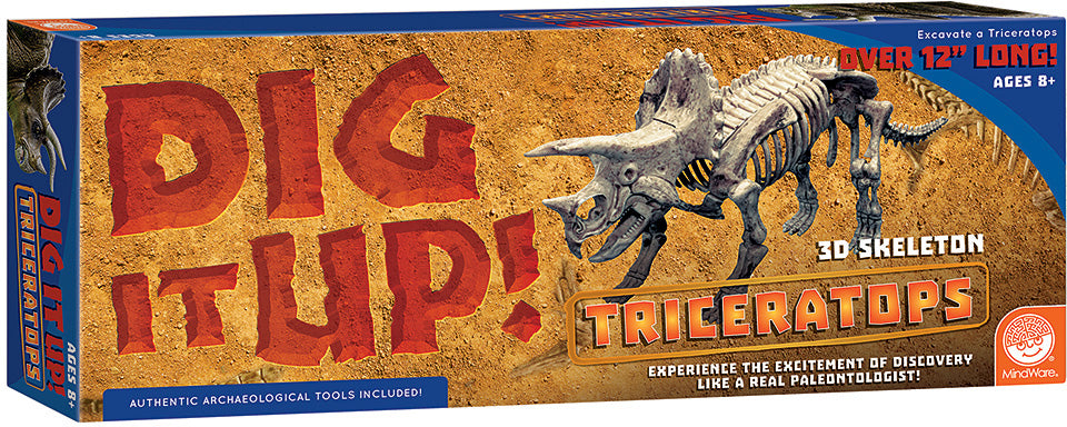 Dig It Up! Dinosaur Model: Triceratops