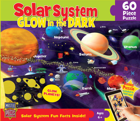 Explorer Kids Puzzles - Solar System Glow