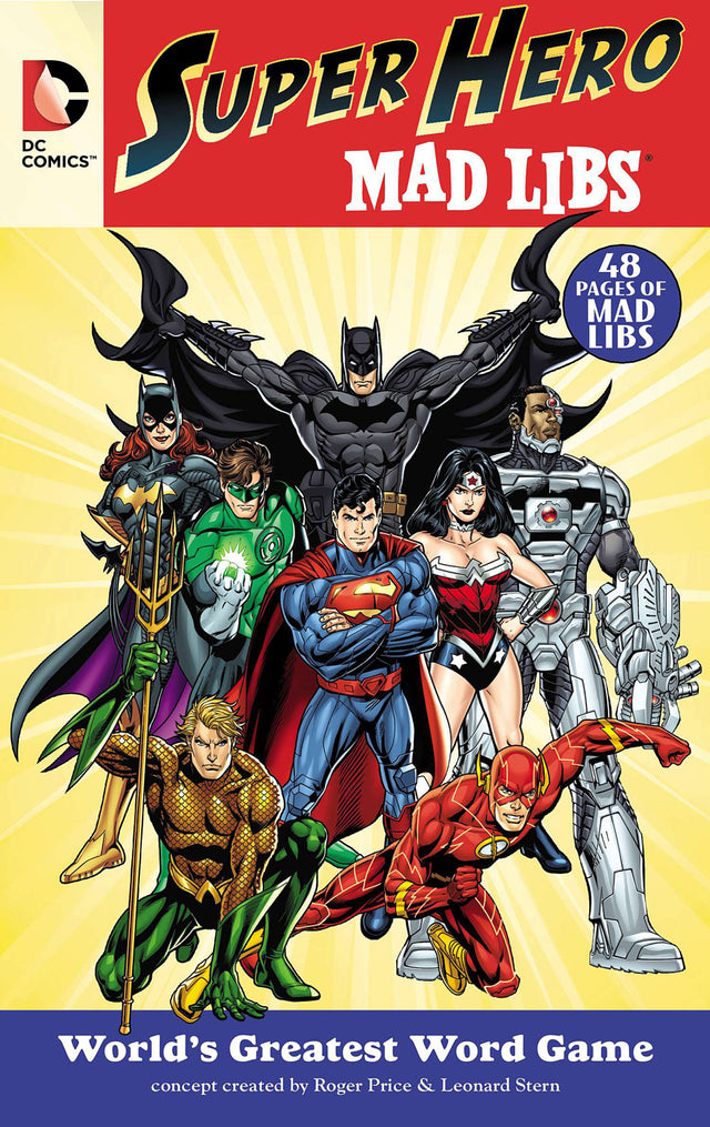 Mad Libs Super Hero DC Comics
