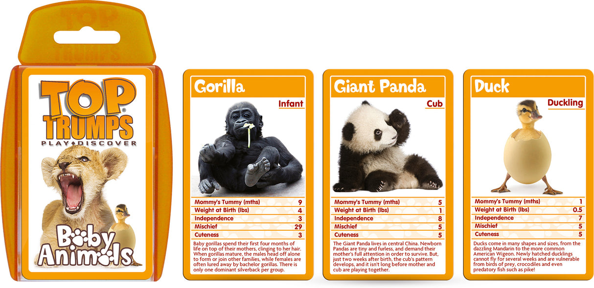 Baby Animals Top Trumps