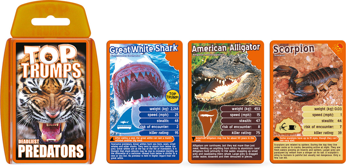 Predators Top Trumps