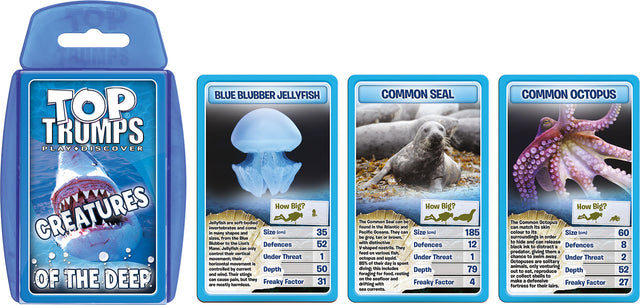 Creatures Of The Deep Sea Top Trumps