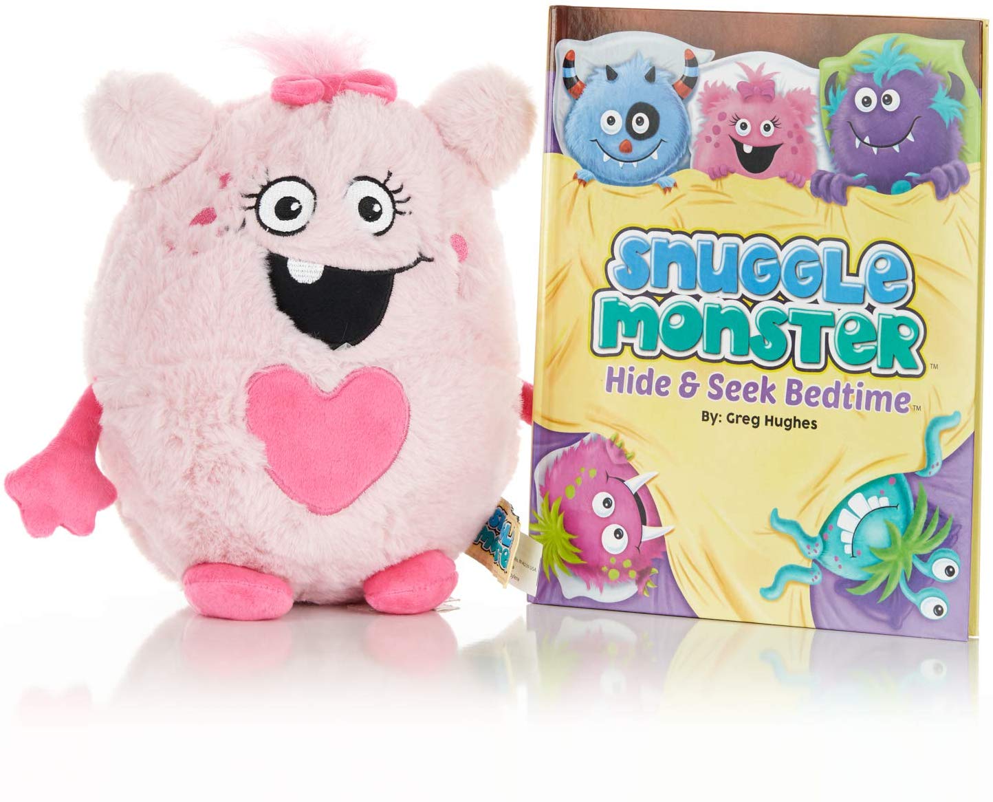 Snuggle Monster Hide & Seek Bedtime - Pink Monster – Continuum Games