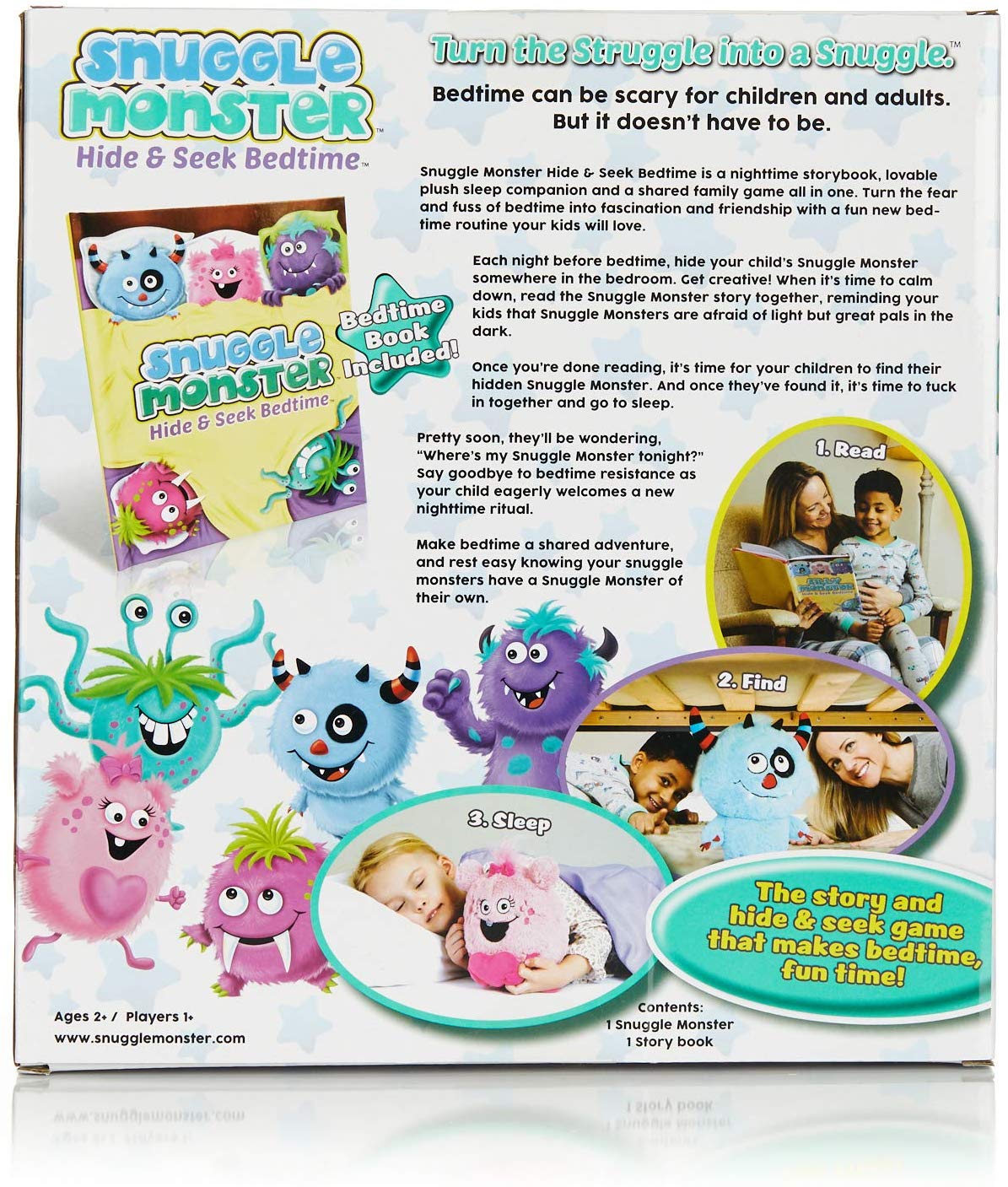 Snuggle Monster Hide & Seek Bedtime - Purple Monster – Continuum Games