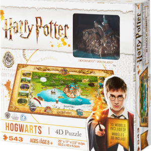 Harry Potter 4D Mini Hogwarts Puzzle