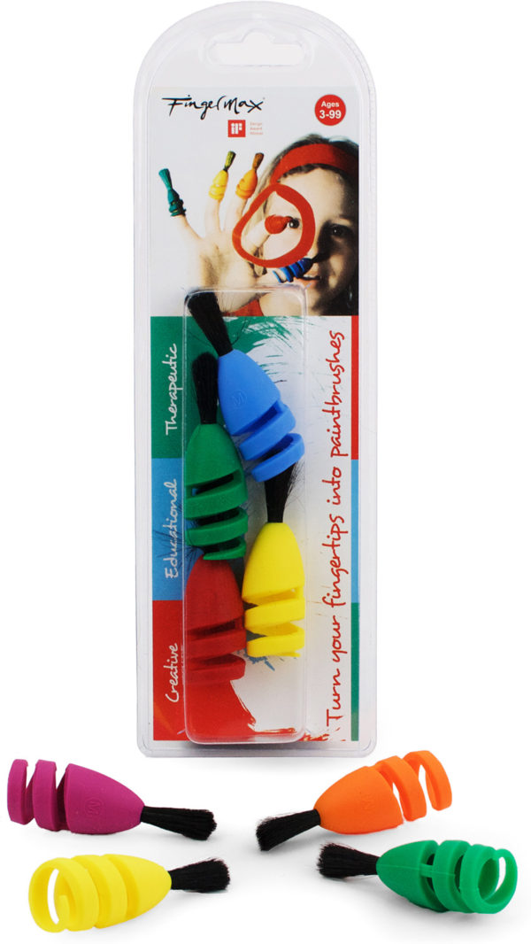 FingerMax 4-Brush Pack (Universal Size)