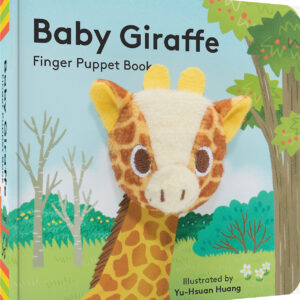 baby giraffe finger puppet