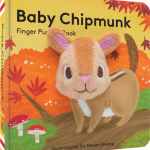 baby Chipmunk finger puppet