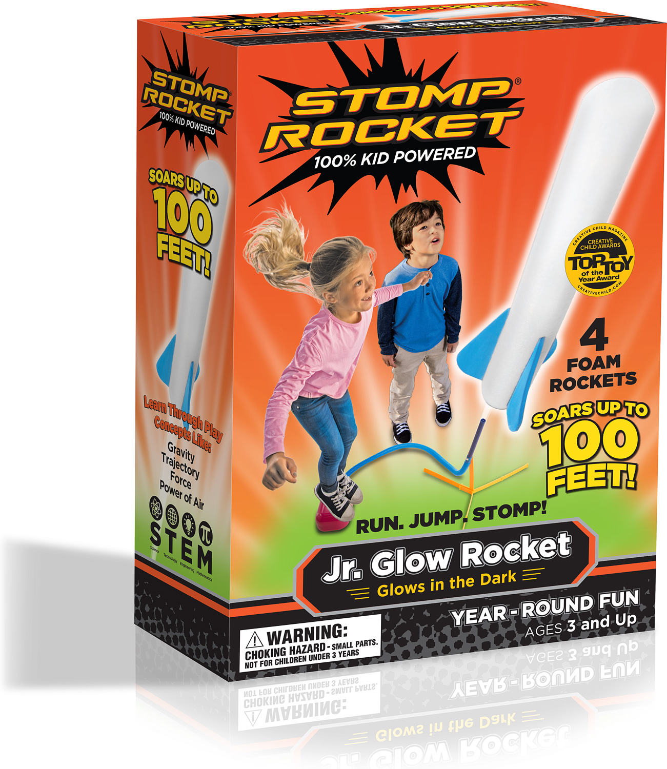 JR Glow Stomp Rocket