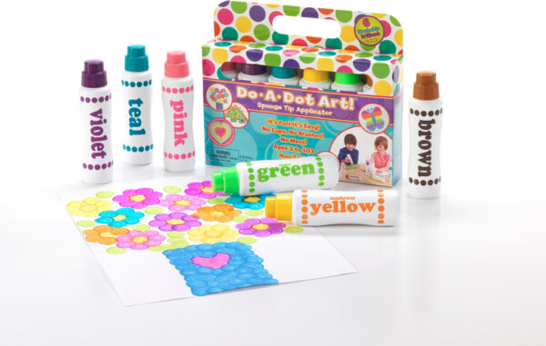 DO-A-DOT ART 6 PACK BRILLIANT MARKERS