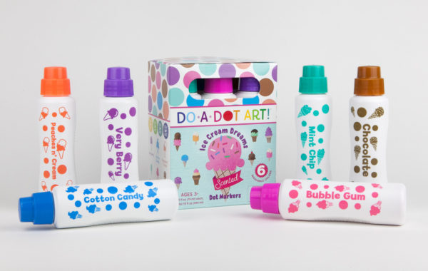 DO-A-DOT ART SCENTED ICE CREAM DREAMS MARKERS