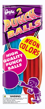 Neon Punch Balls