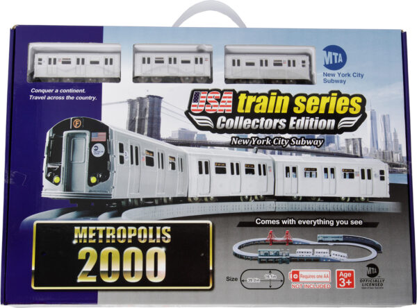 US train 2000 set MTA R160