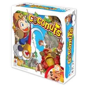 Coconuts 4 Player Monkey Dexterity Game