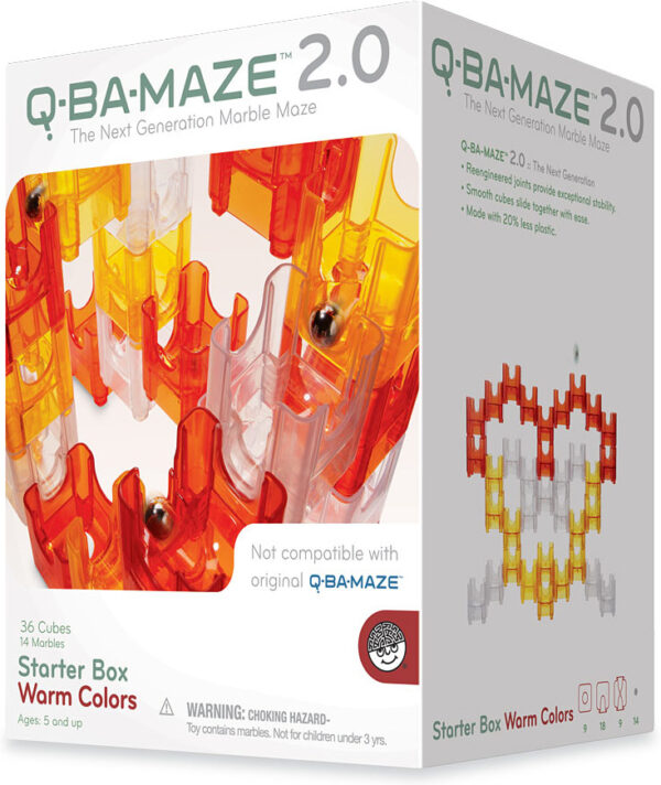 Q-BA-MAZE 2.0 Starter Box: Warm Colors