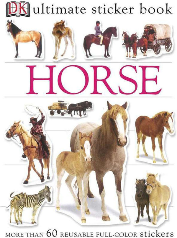 Sticker Book, Horse