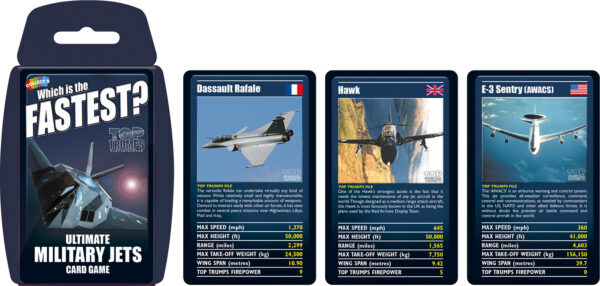 Ultimate Military Jets Top Trumps