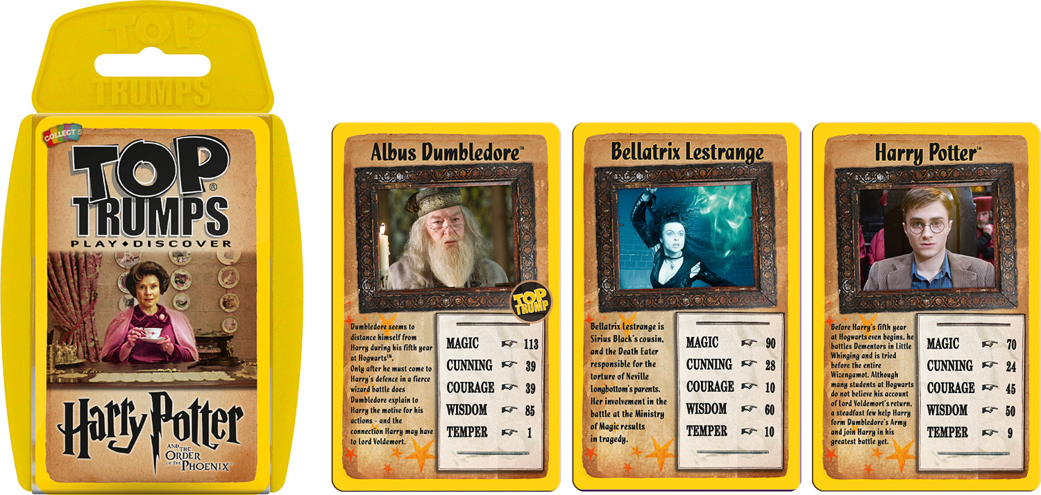 Harry Potter & The Order of The Phoenix Top Trumps