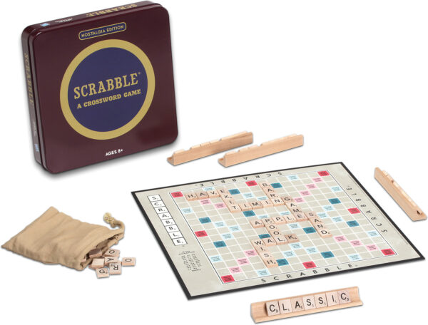 Nostalgia Tin-Scrabble