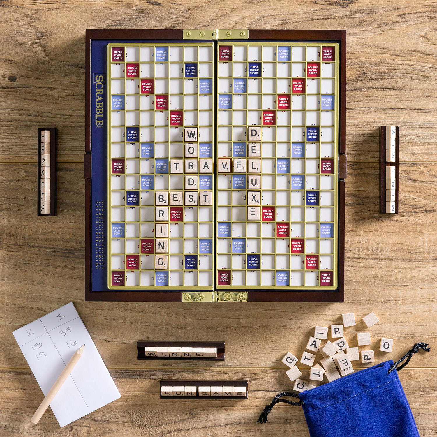 travel size scrabble game