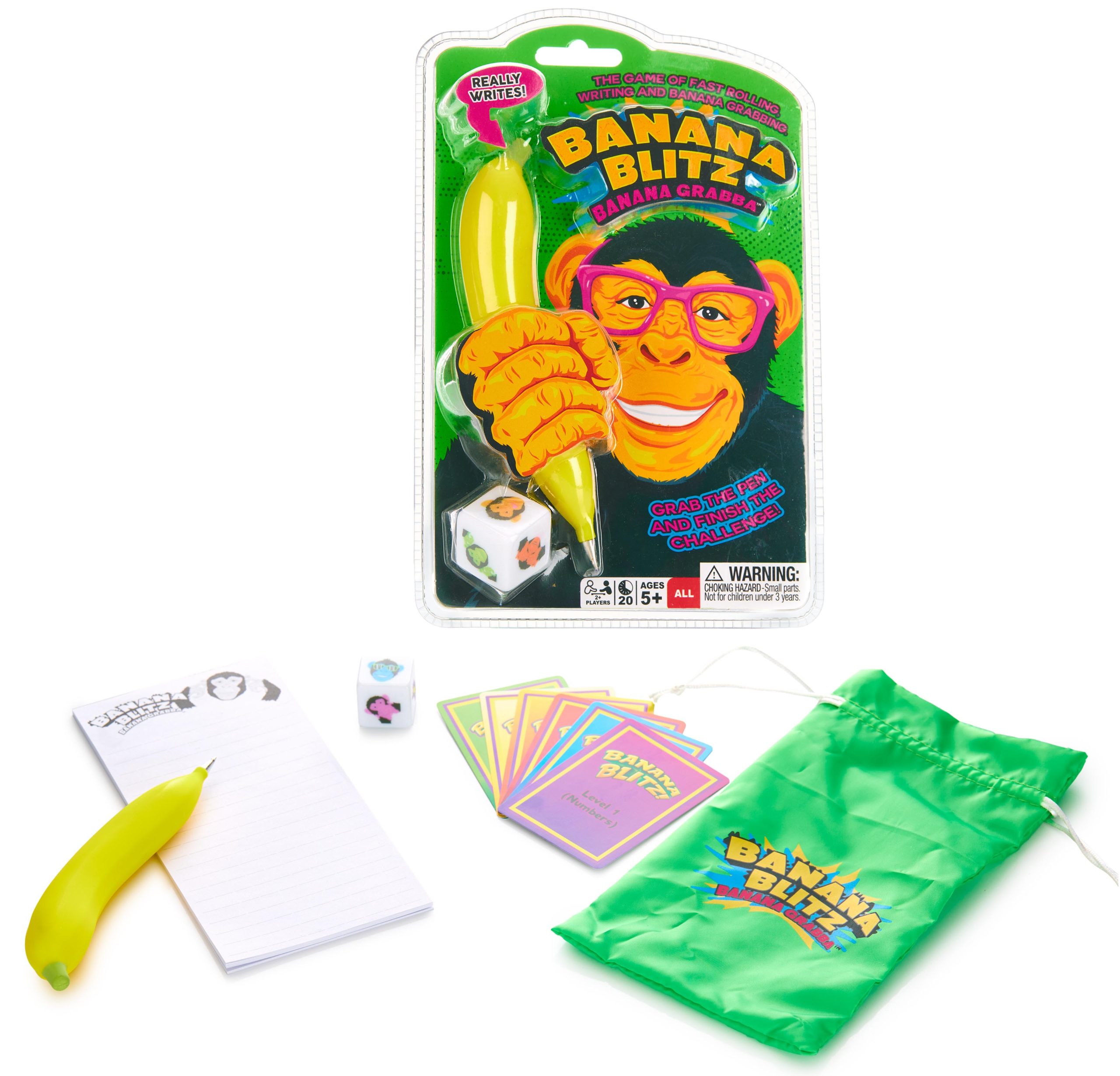 Continuum Games Banana Blitz Banana Grabba Fast Acting Dice Game