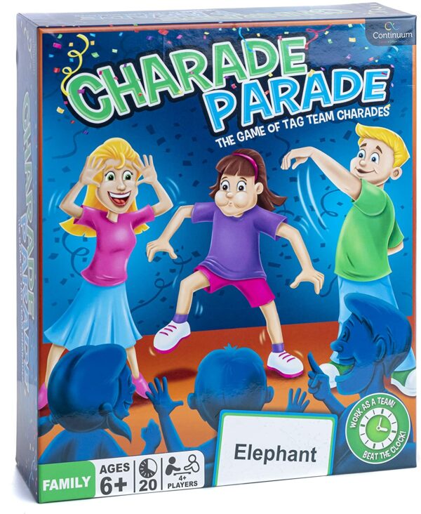 Charade Parade is a new family favorite game