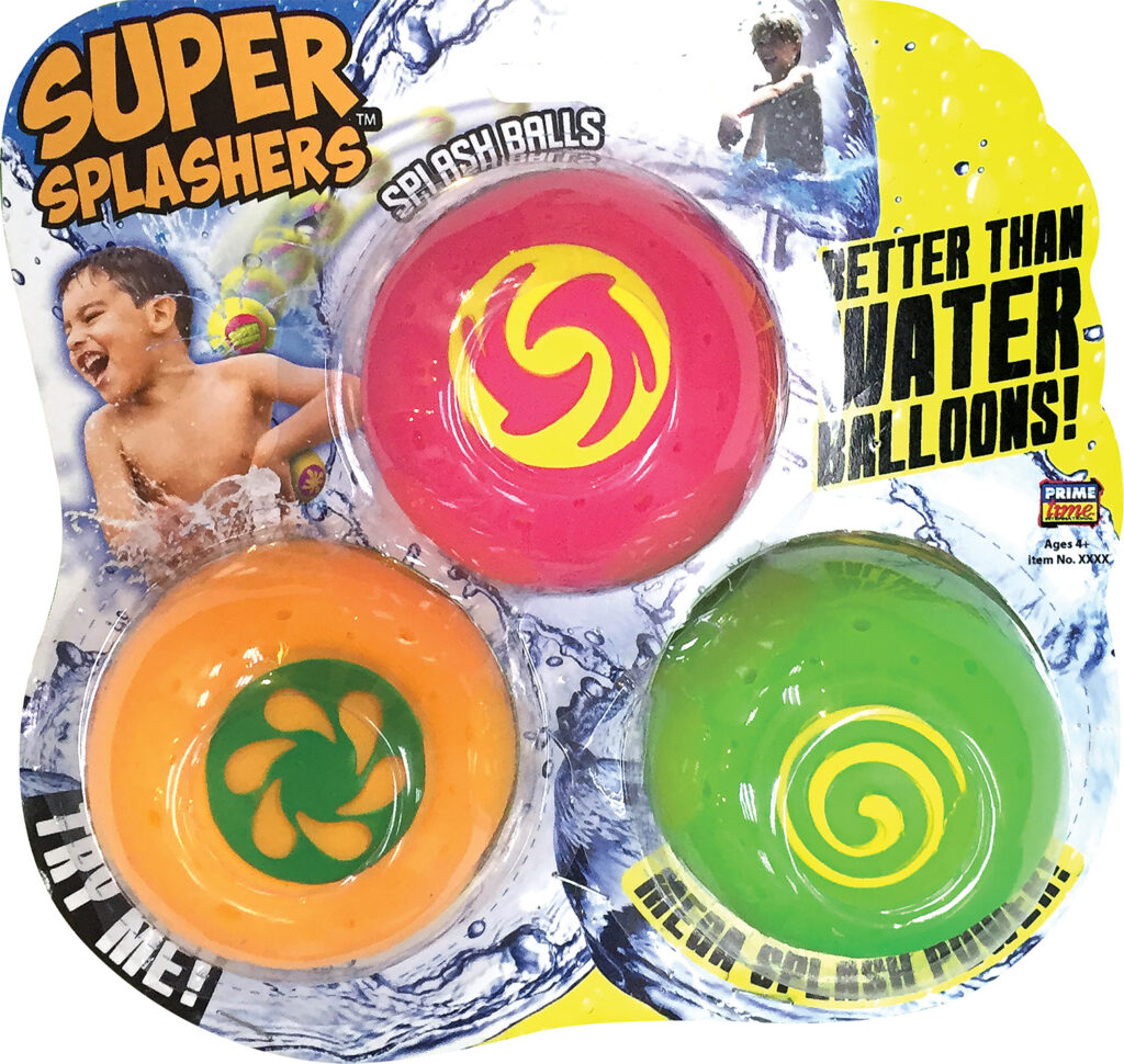 water splash balls